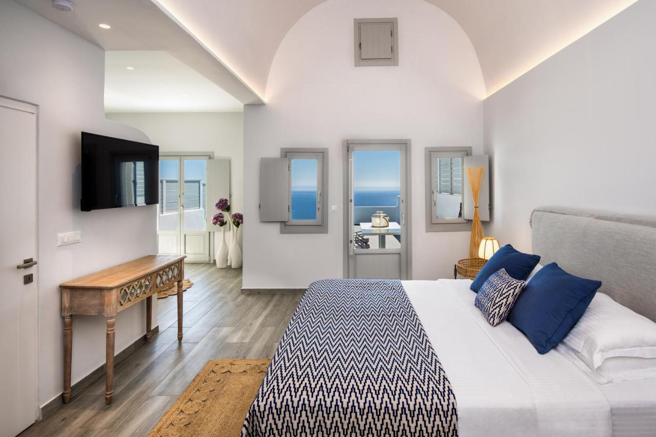 Siete Mares Luxury Suites Imerovígli Kültér fotó