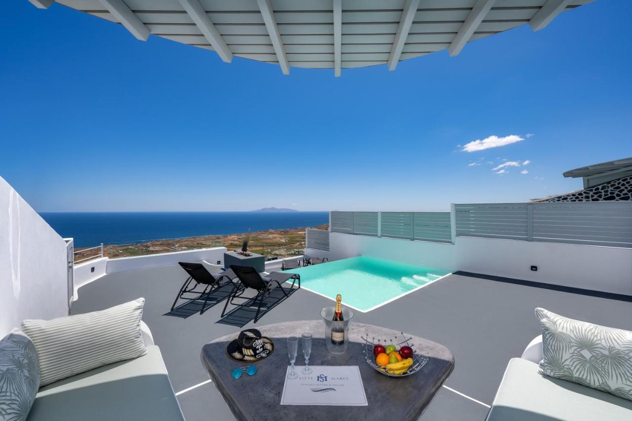 Siete Mares Luxury Suites Imerovígli Kültér fotó