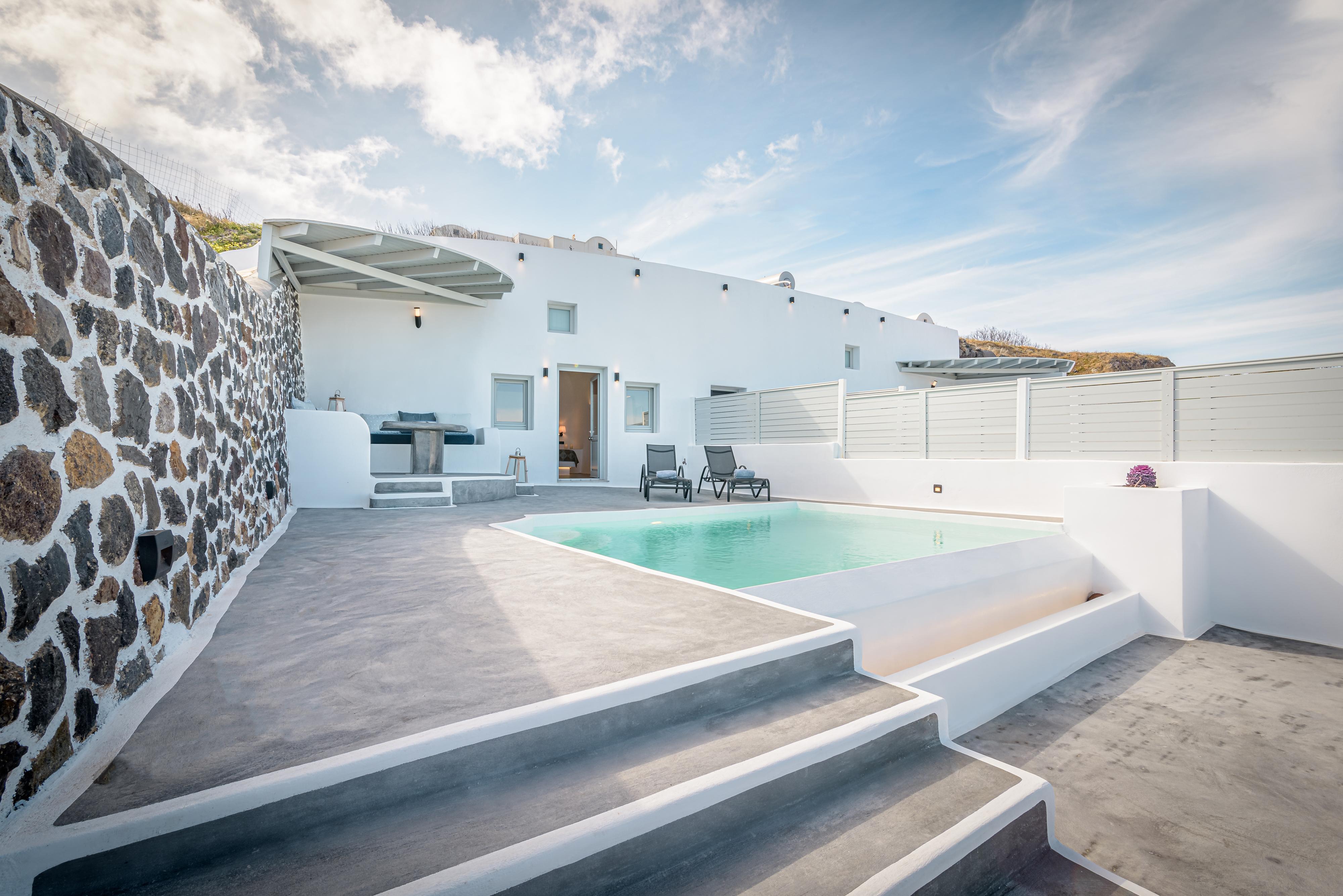 Siete Mares Luxury Suites Imerovígli Kültér fotó