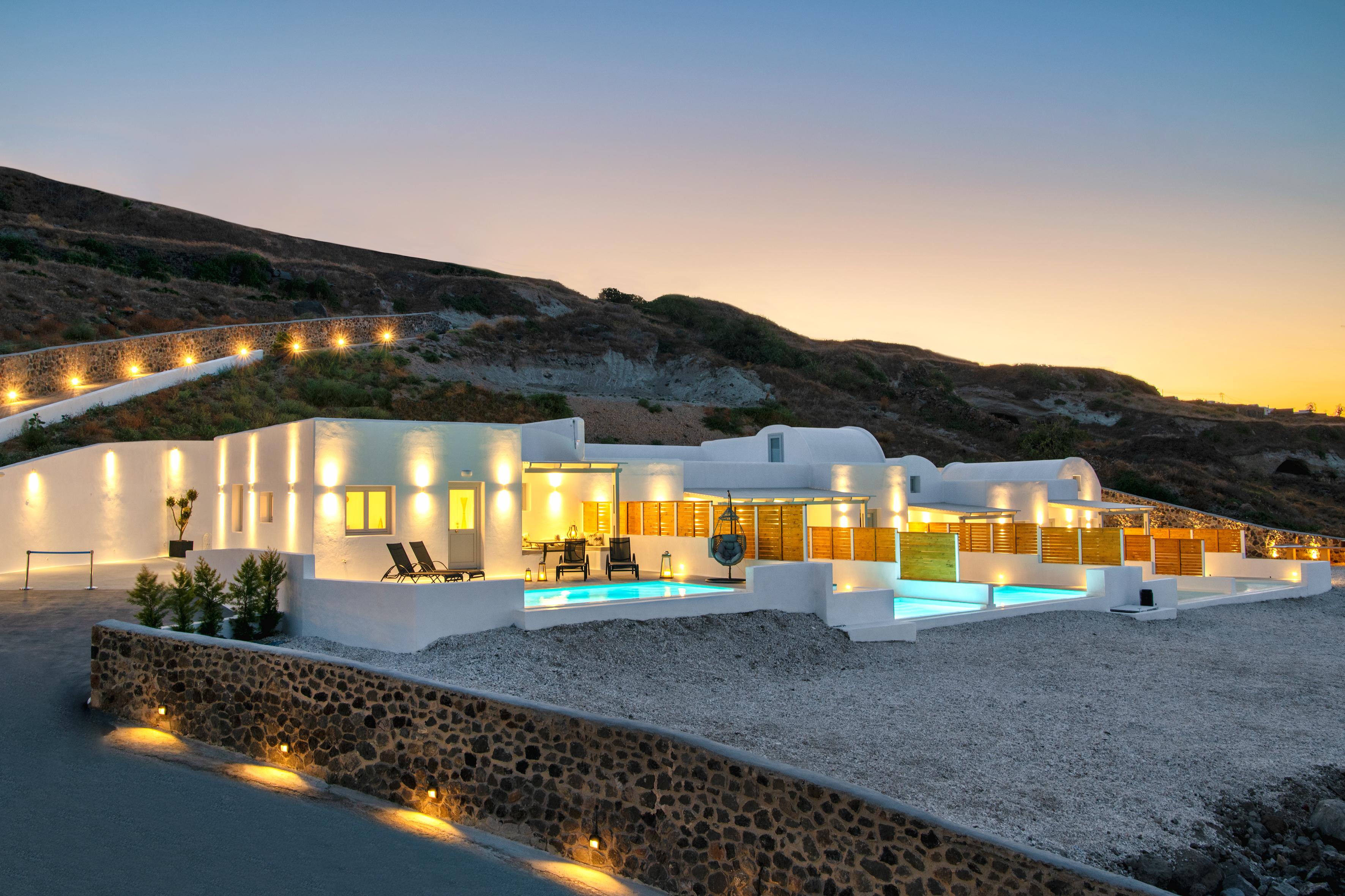 Siete Mares Luxury Suites Imerovígli Kültér fotó